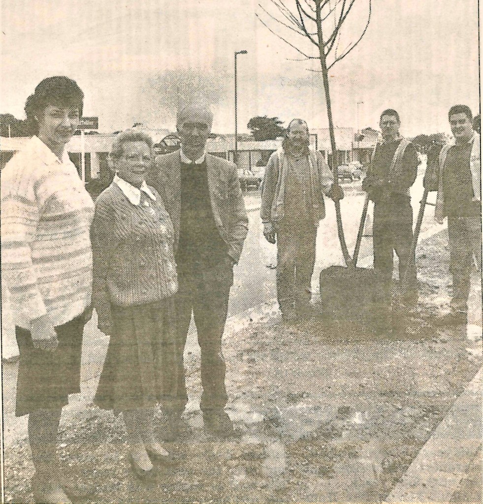Early landholders donated land to the community