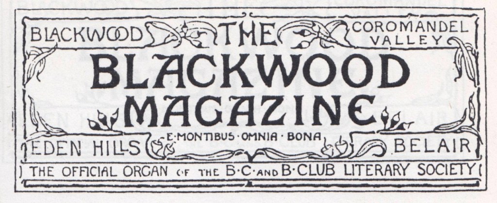 The Blackwood Magazine, 1914